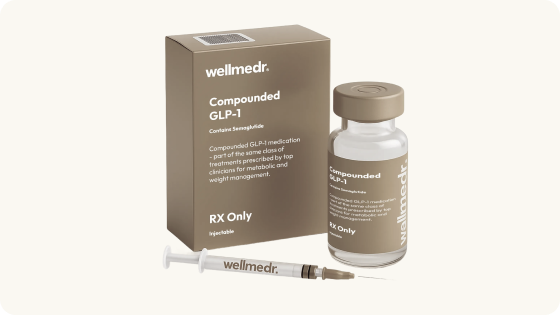 How the Wellmedr GLP-1 telehealth process works — online intake, clinician review, home delivery